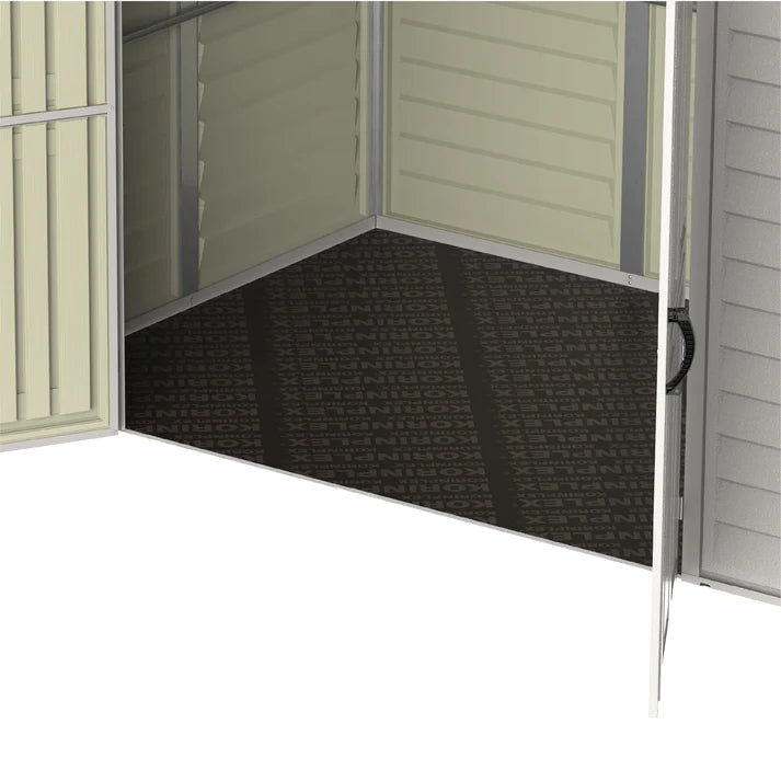 8x5.5ft Resin Outdoor Storage Shed