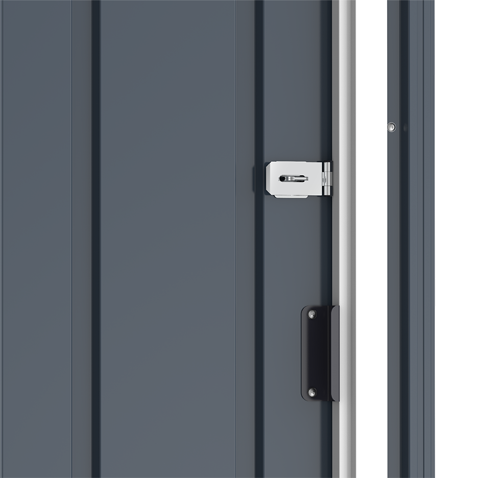 ECO 5x4ft (1.6 m x 1.2 m) Metal Storage Shed