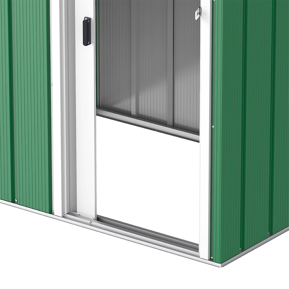 ECO 5x4ft (1.6 m x 1.2 m) Metal Storage Shed