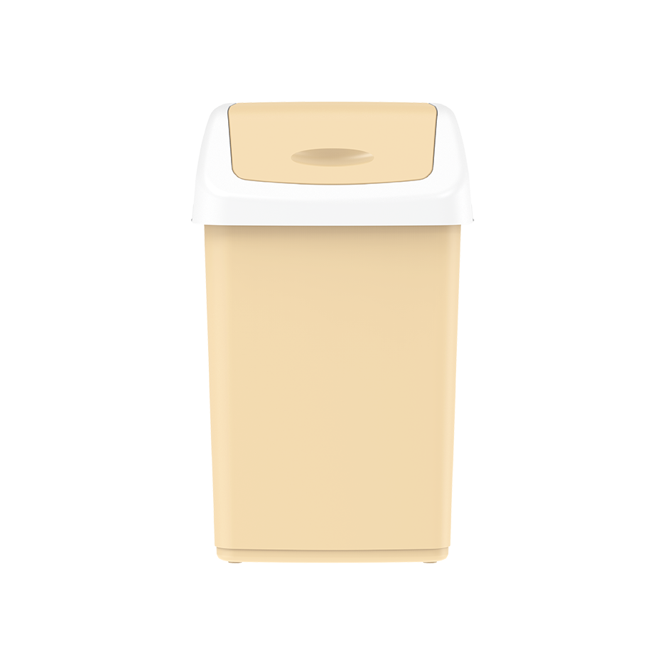 20L Flip-top Waste Bin with Swing Lid