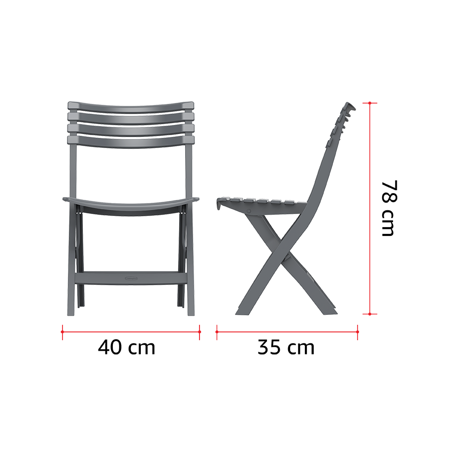Foldable Table Chair Cosmoplast Cosmoplast UAE