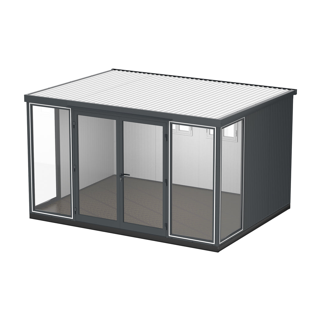 Garden Glass Home 4x3 m (404 x 300 x 240 cm) Prefab House