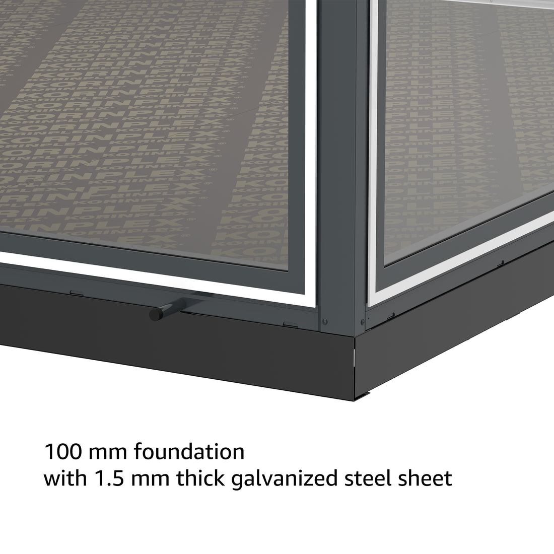 Garden Glass Home 4x3 m (404 x 300 x 240 cm) Prefab House