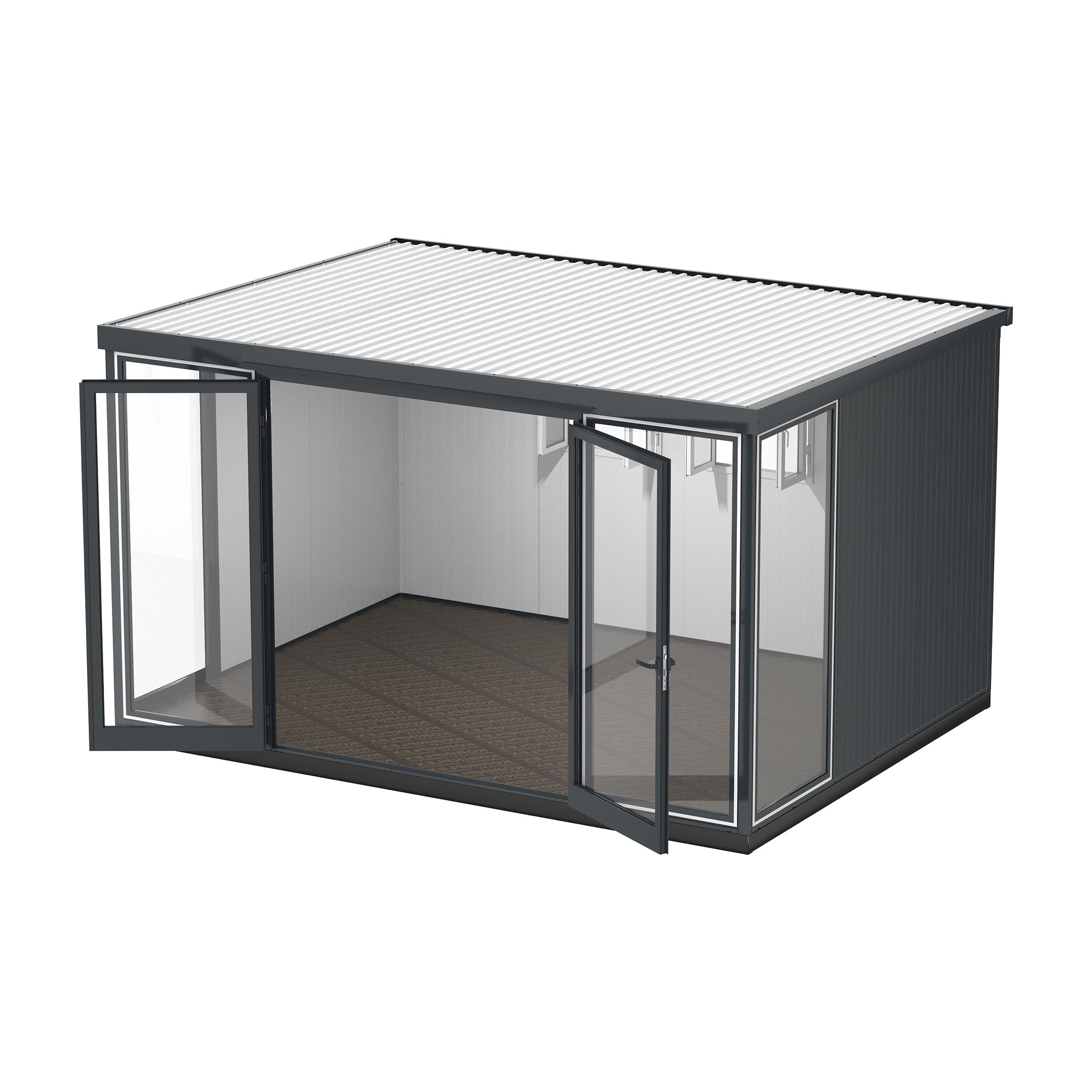 Garden Glass Home 4x3 m (404 x 300 x 240 cm) Prefab House