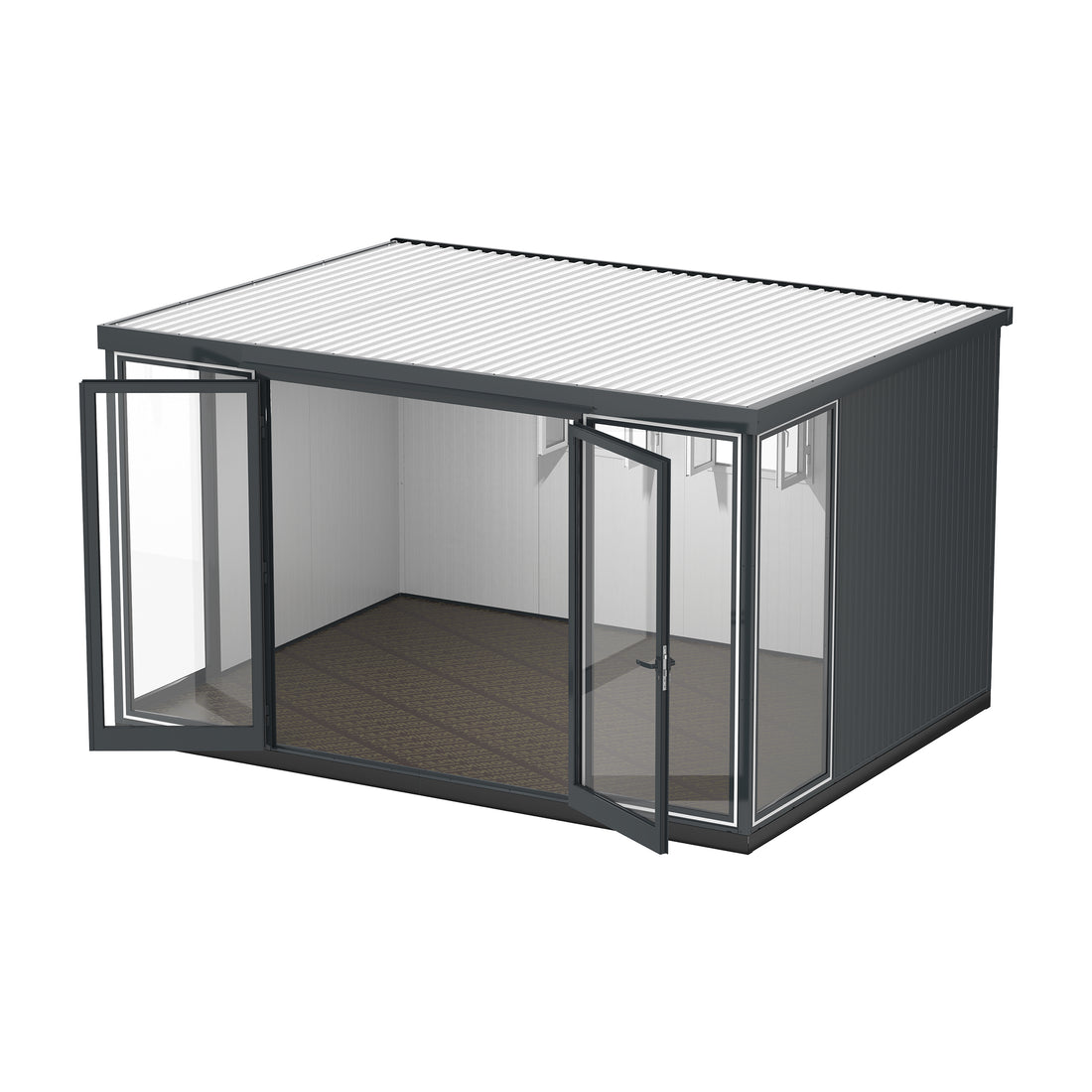 Garden Glass Home 4x3 m (404 x 300 x 240 cm) Prefab House