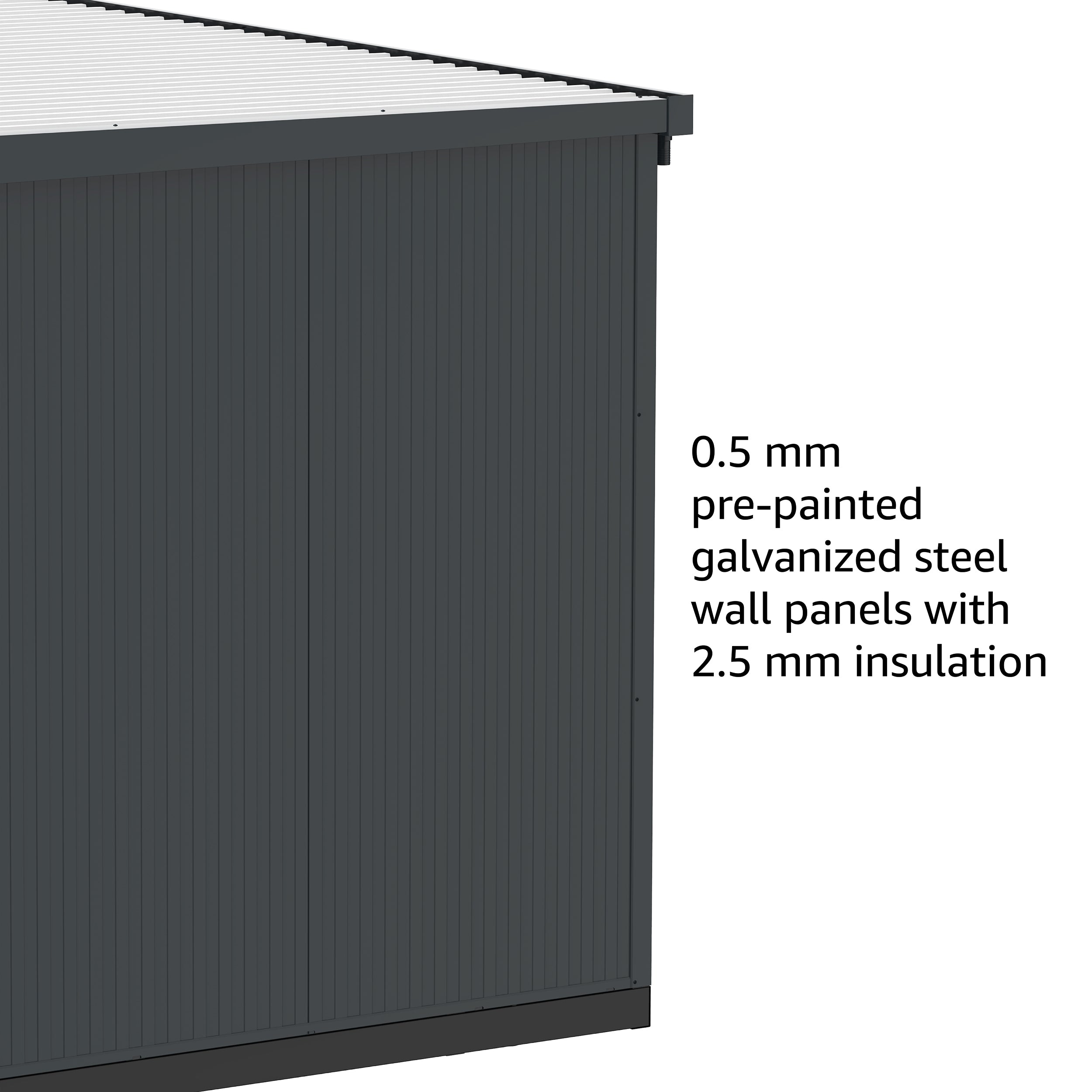 Garden Glass Home 4x3 m (404 x 300 x 240 cm) Prefab House