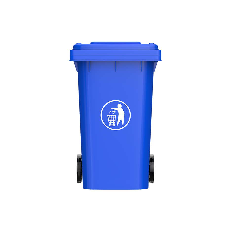 120L Industrial Waste Bin with Wheels