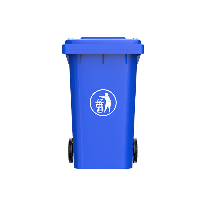 120L Industrial Waste Bin with Wheels