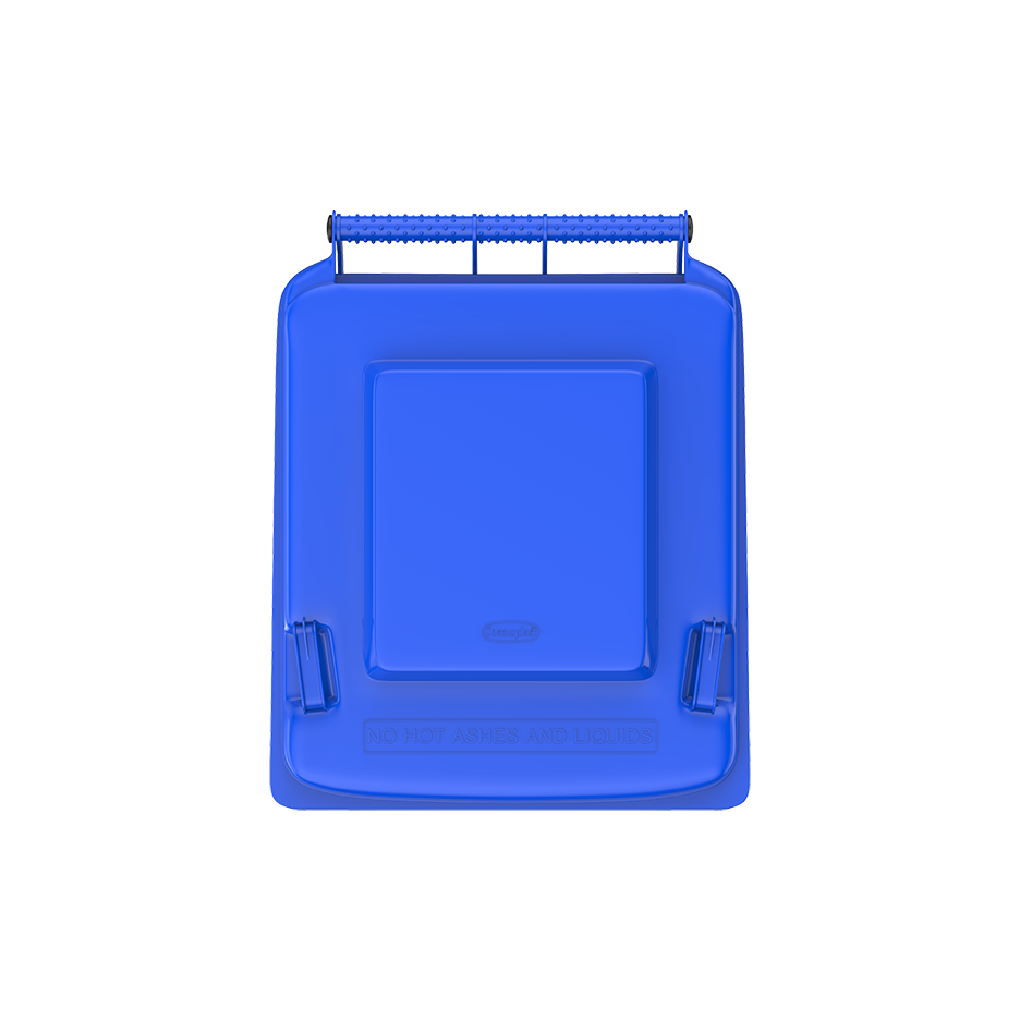 120L Industrial Waste Bin with Wheels