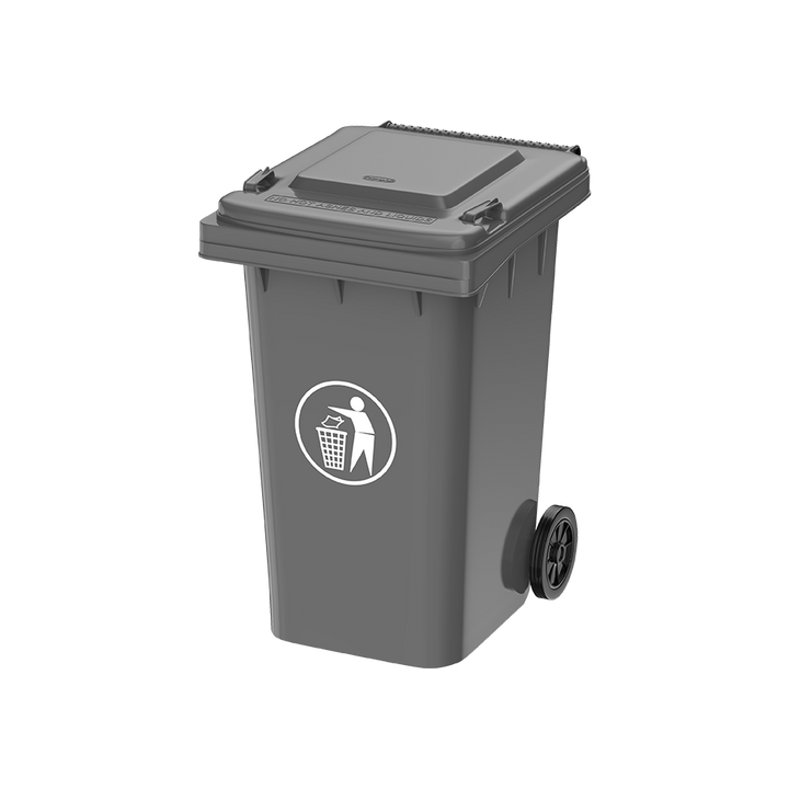 240L Industrial Waste Bin with Wheels