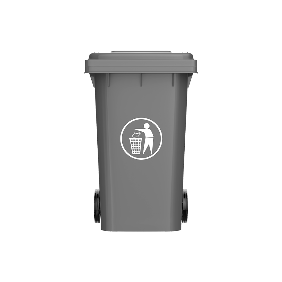 120L Industrial Waste Bin with Wheels