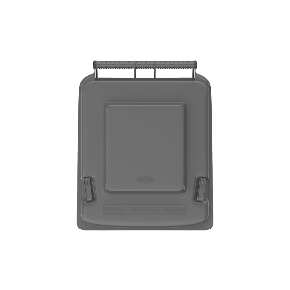 120L Industrial Waste Bin with Wheels