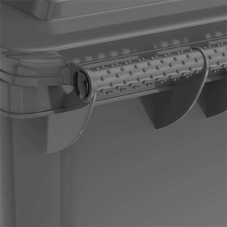 120L Industrial Waste Bin with Wheels