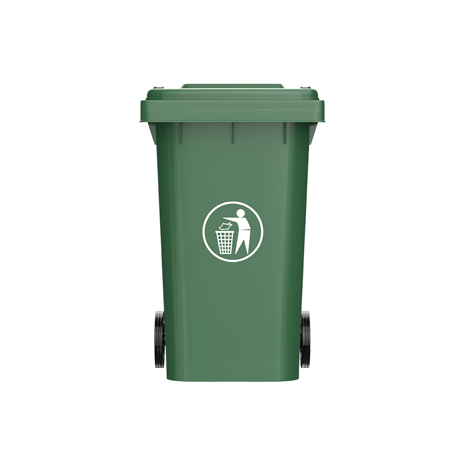 120L Industrial Waste Bin with Wheels