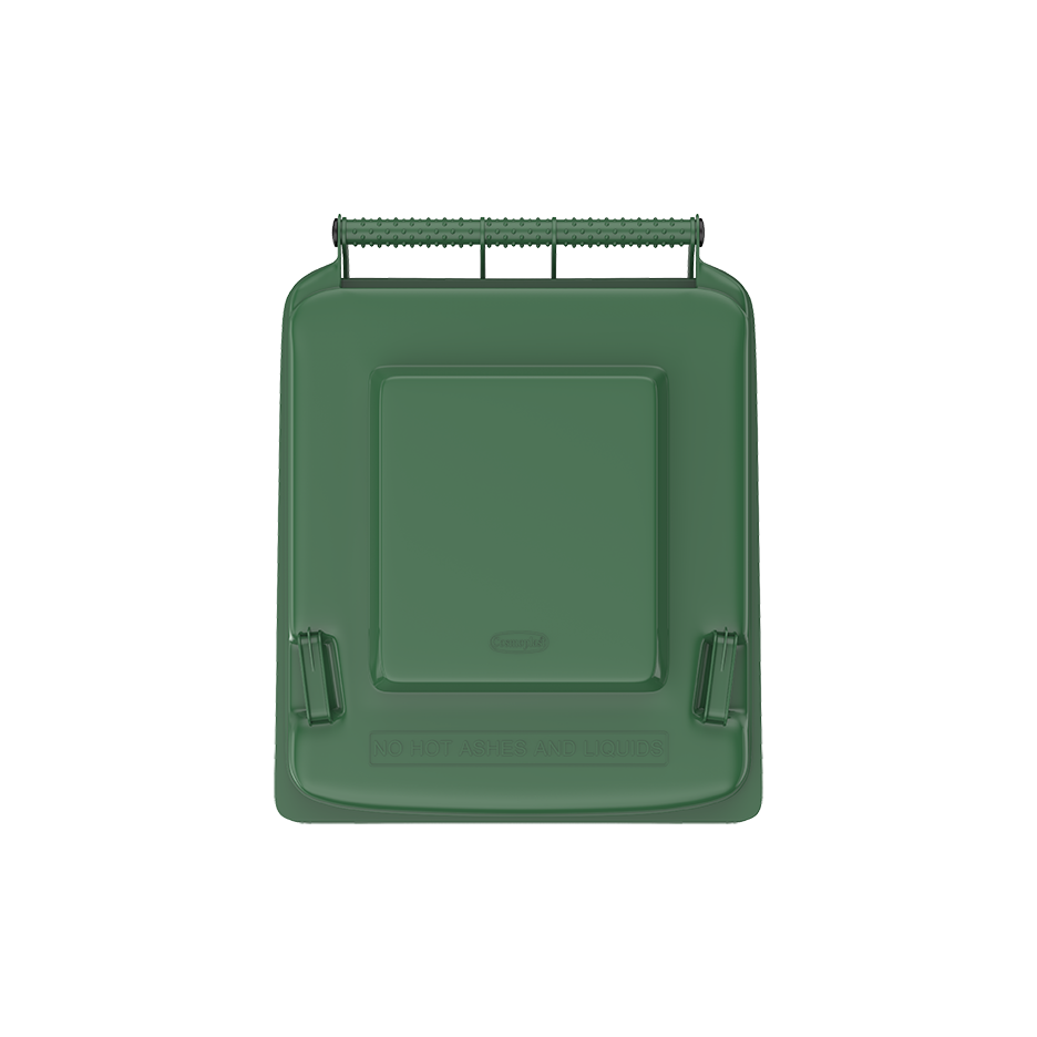 120L Industrial Waste Bin with Wheels