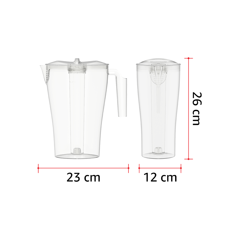 2.5L Water Jug with Ice Holder
