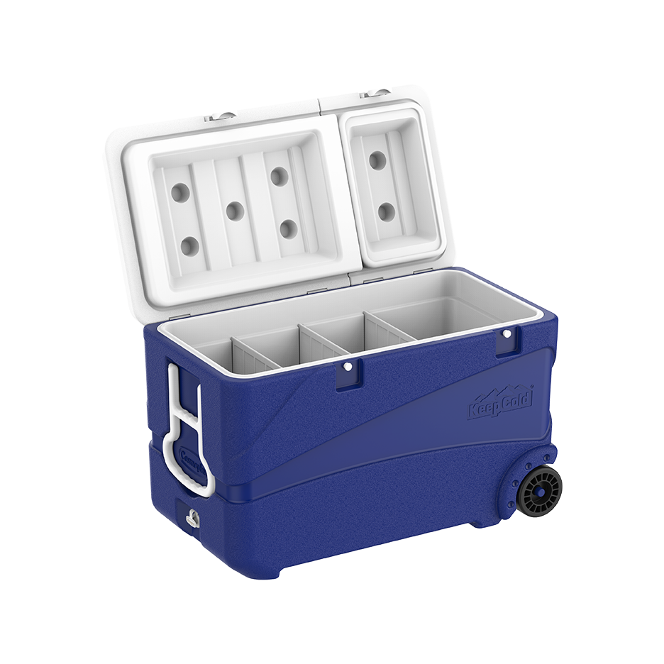 102L KeepCold Deluxe Icebox with Wheels