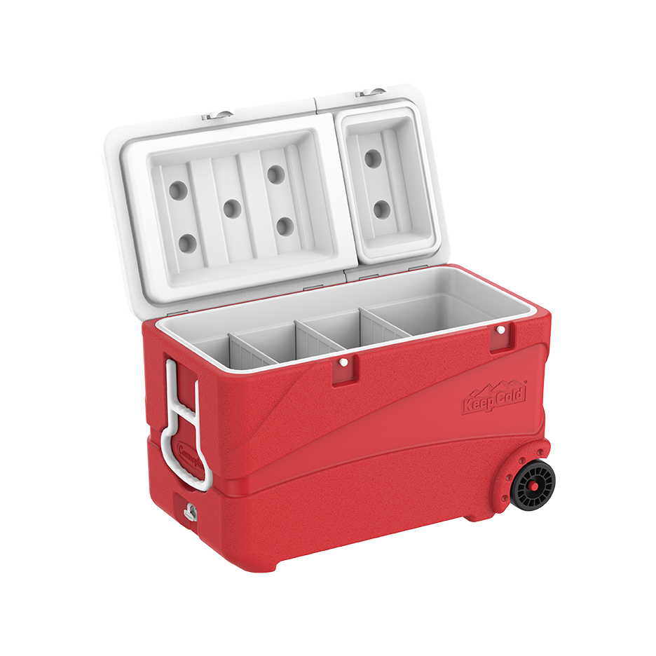 102L KeepCold Deluxe Icebox with Wheels