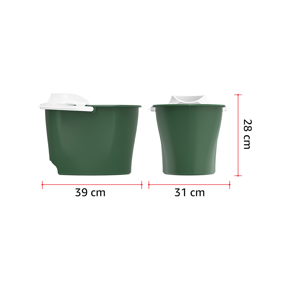 17L Mop Bucket with Squeezer