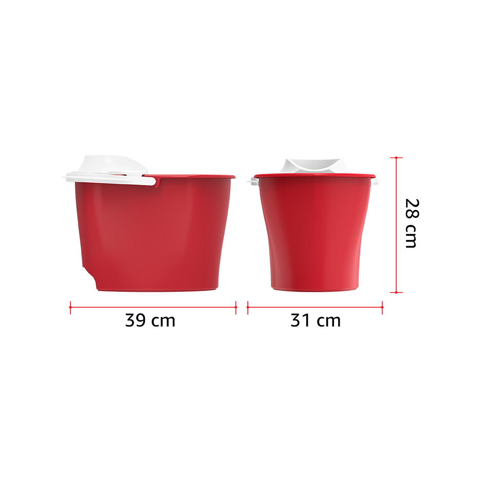 17L Mop Bucket with Squeezer