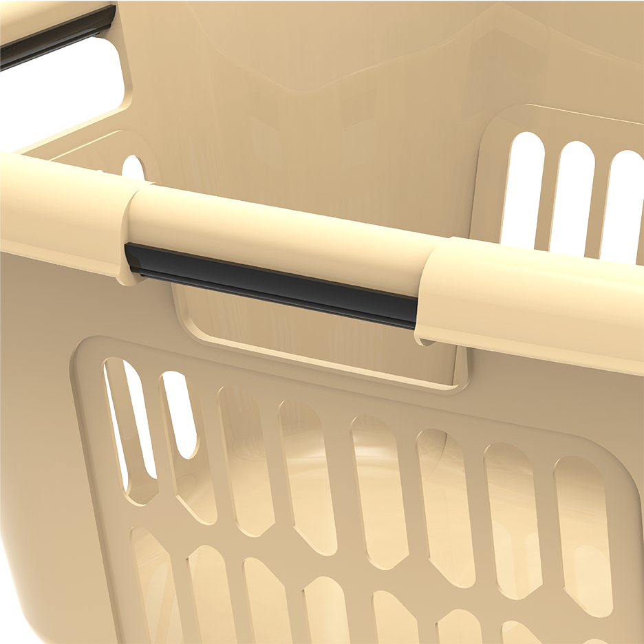 سلة غسيل بيضاوية 40 لتر