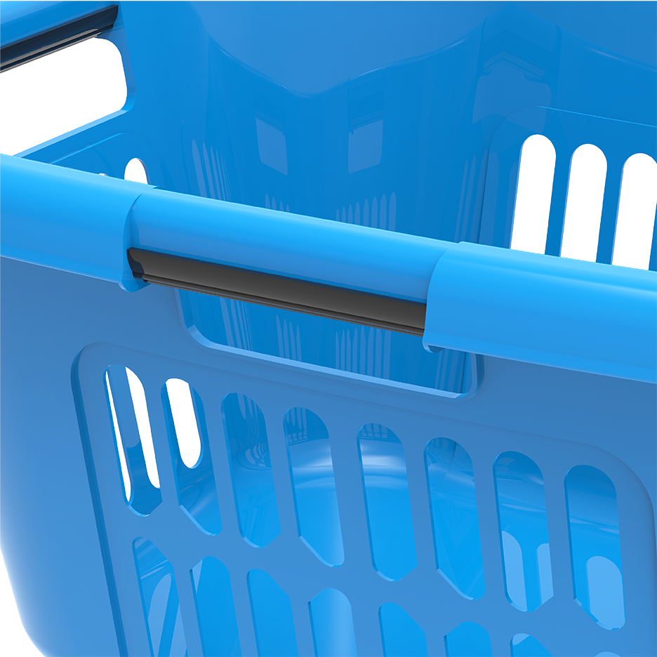 سلة غسيل بيضاوية 40 لتر