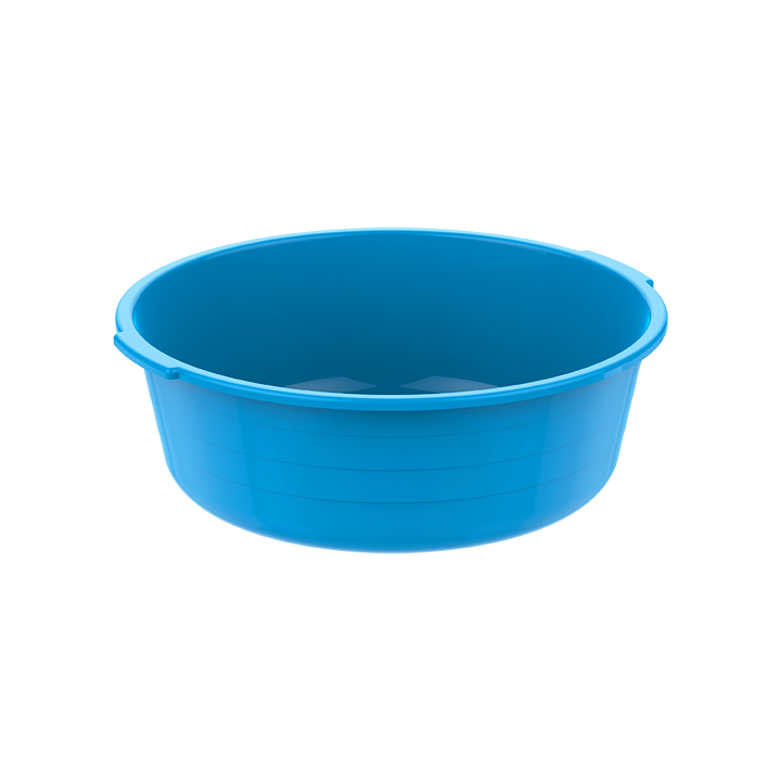 10" Round Plastic Basin Tub 3.5L