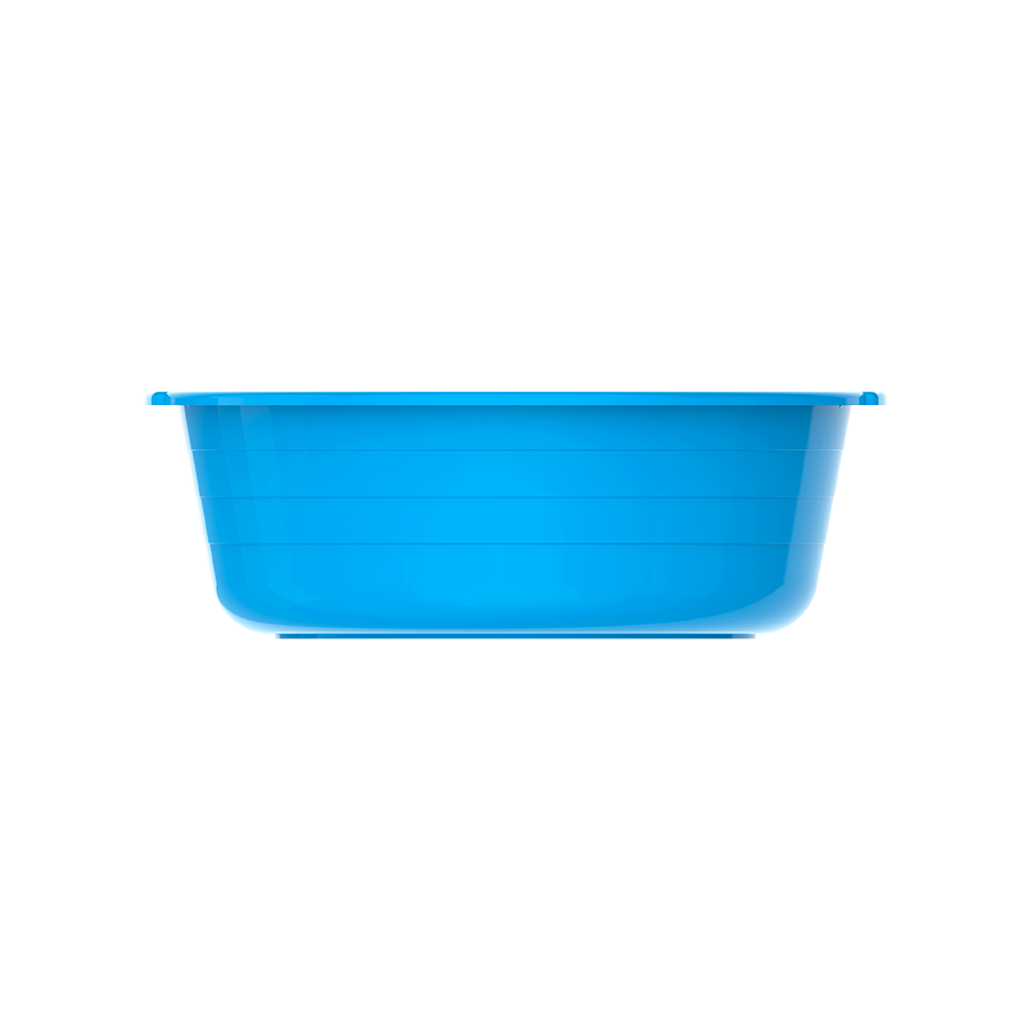 14" Round Plastic Basin Tub 8.5L