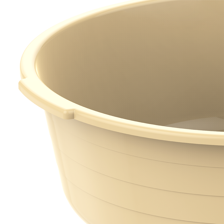14" Round Plastic Basin Tub 8.5L