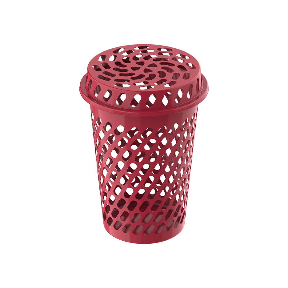 65L Round Tall Laundry Bin