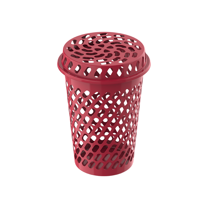 65L Round Tall Laundry Bin
