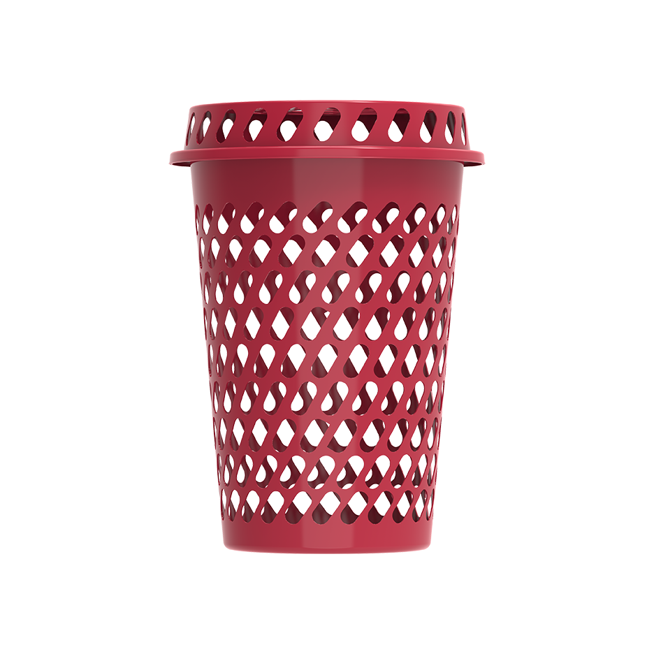 65L Round Tall Laundry Bin