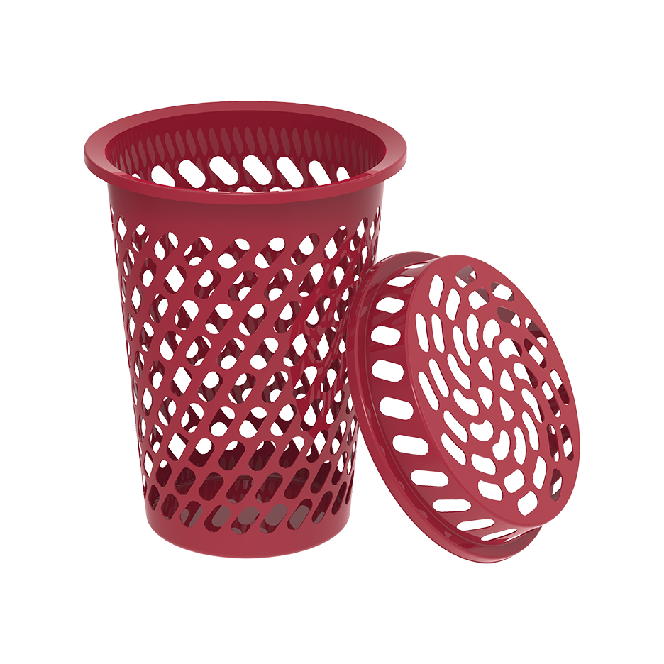 65L Round Tall Laundry Bin