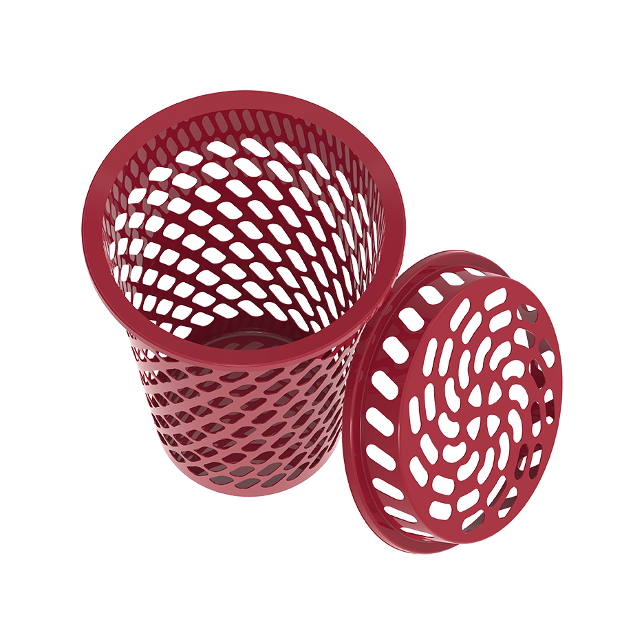 65L Round Tall Laundry Bin