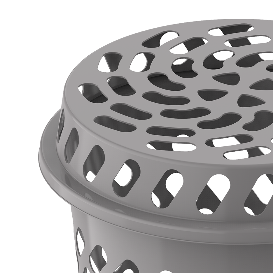 65L Round Tall Laundry Bin