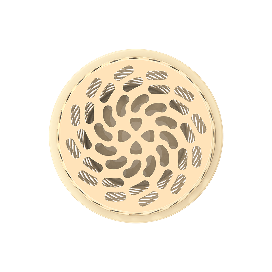 سلة غسيل دائرية طويلة مع غطاء 65 لتر