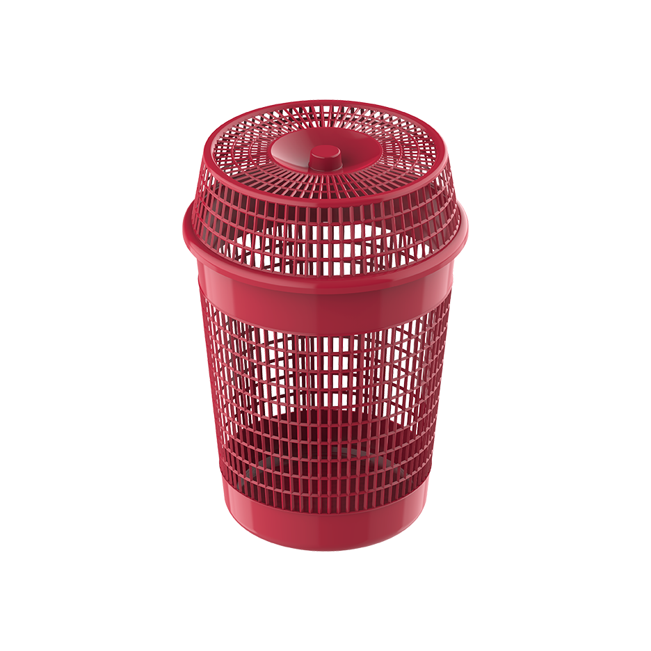 65L Round Tall Laundry Bin