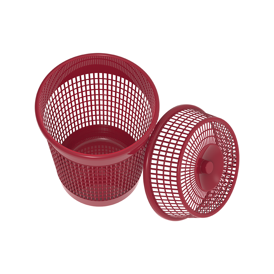 65L Round Tall Laundry Bin