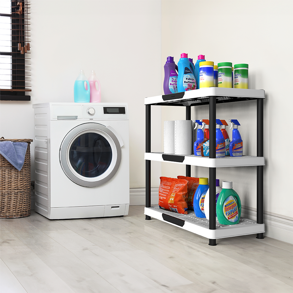 رفوف تخزين ثلاثية