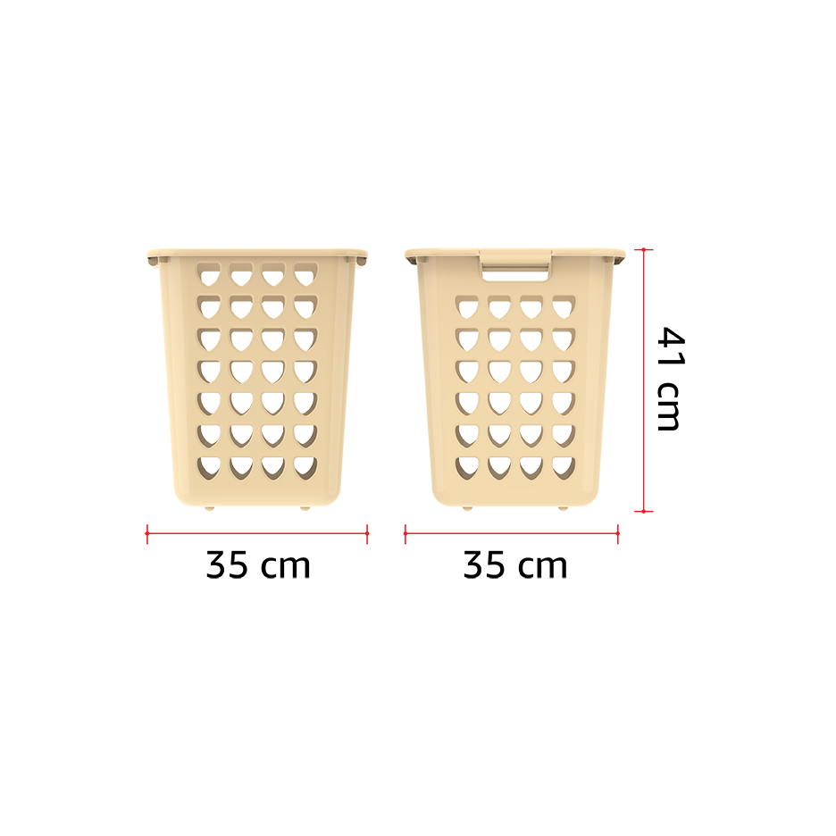 سلة غسيل مربعة 33 لتر
