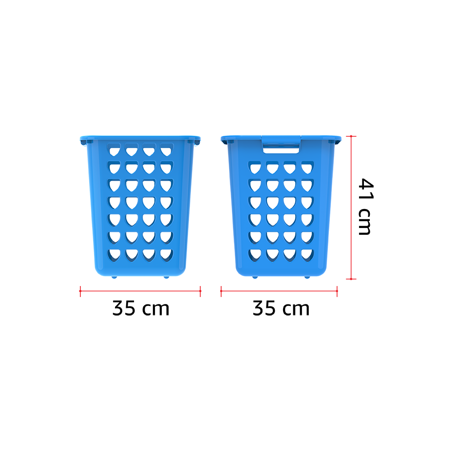 سلة غسيل مربعة 33 لتر

