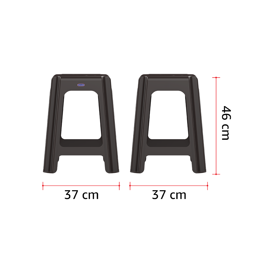 Cosmoplast Square Stool