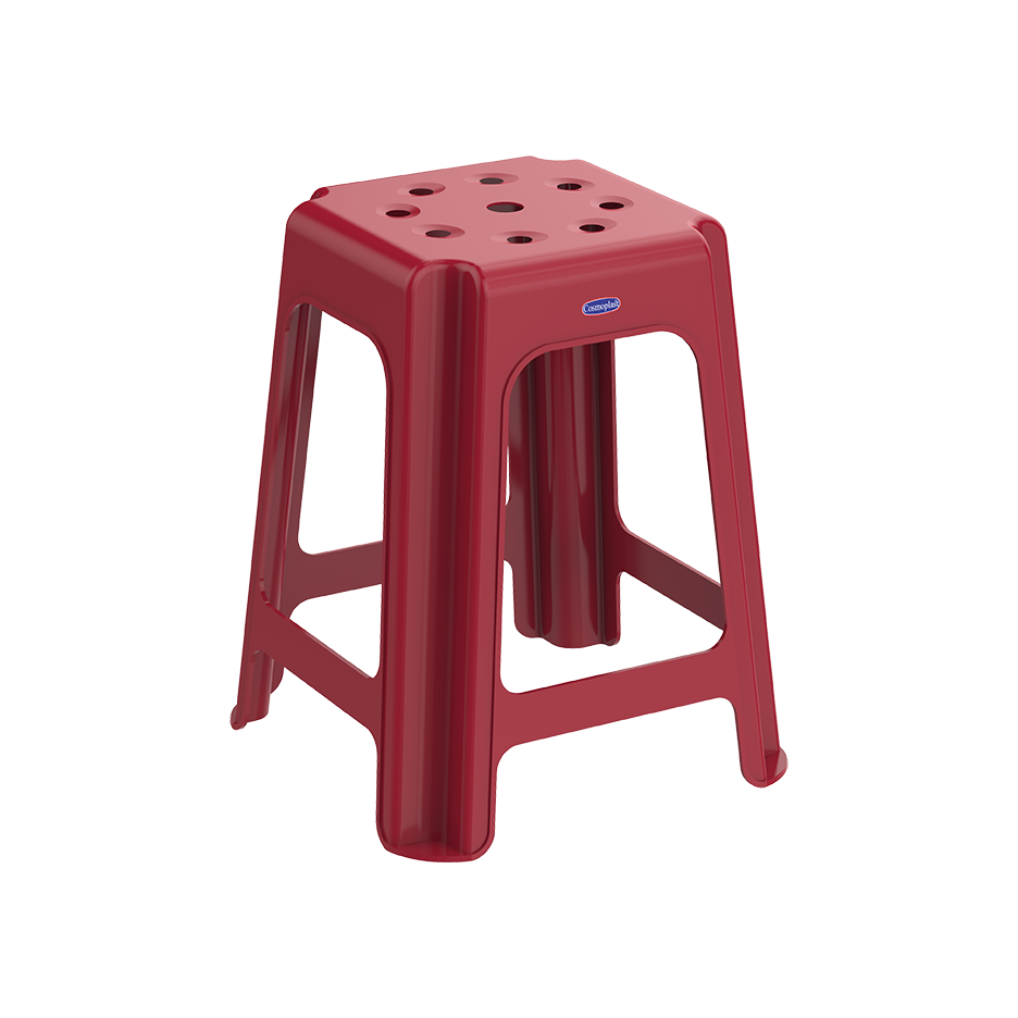 Cosmoplast Square Stool