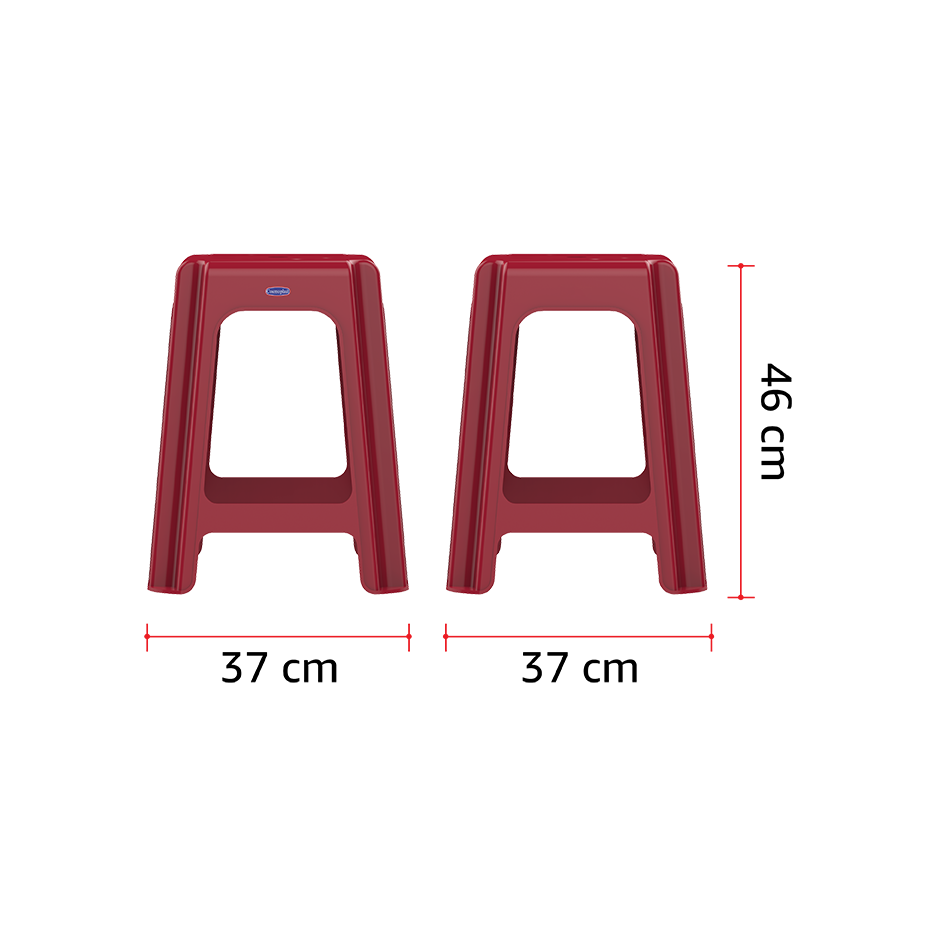 Cosmoplast Square Stool