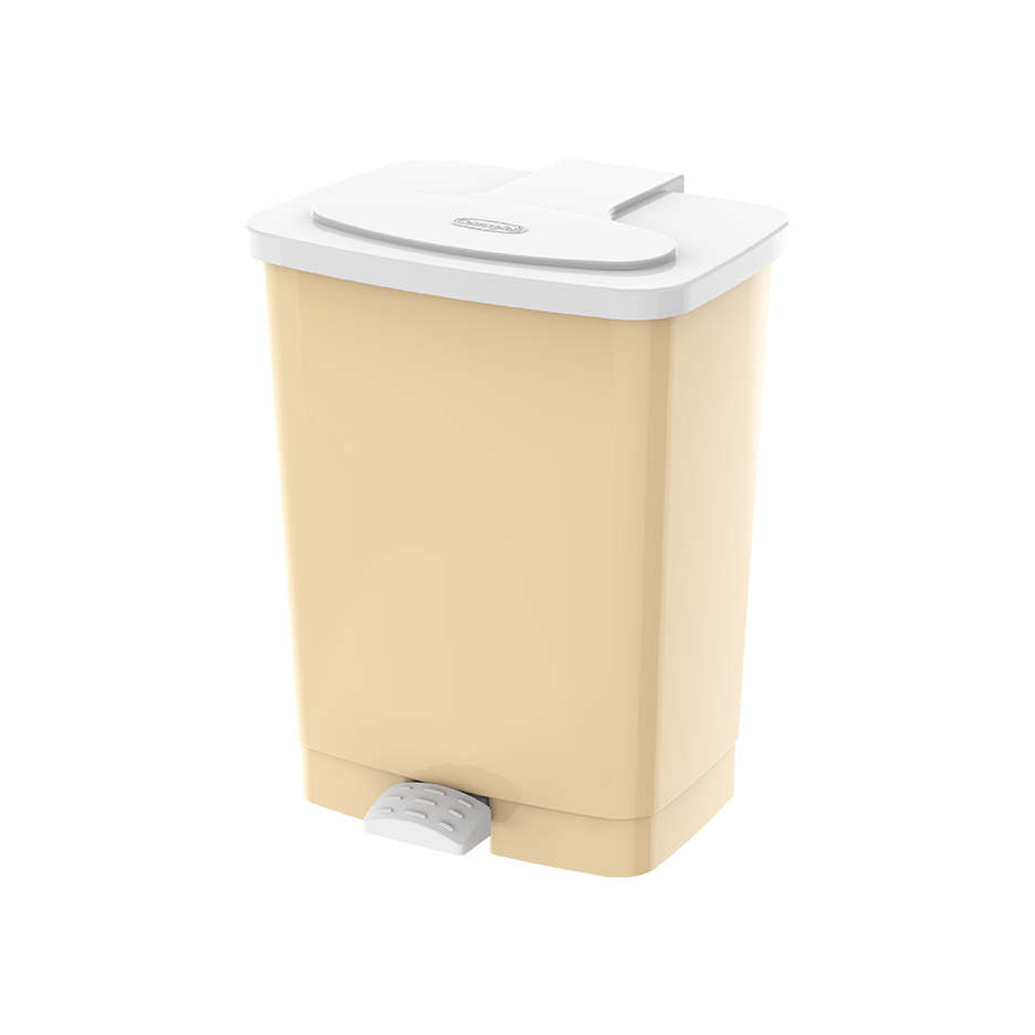 17L Step-on Waste Bin with Pedal