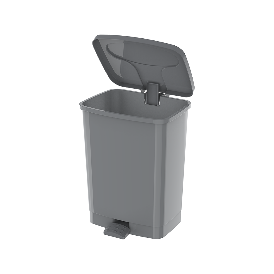 17L Step-on Waste Bin with Pedal