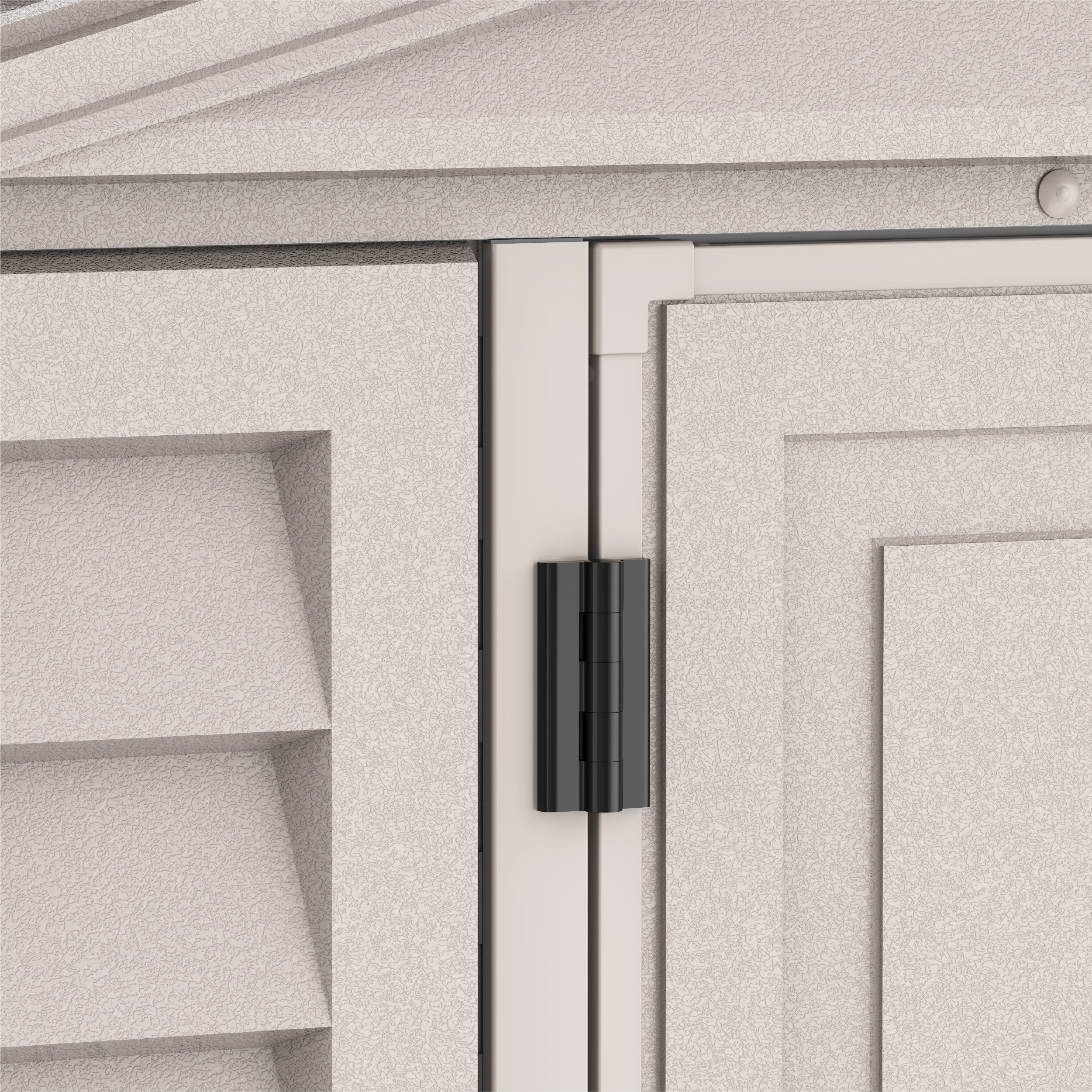 ستور اول 8 في 6 غرفة تخزين خارجية مع رف تخزين رباعي مجانا
