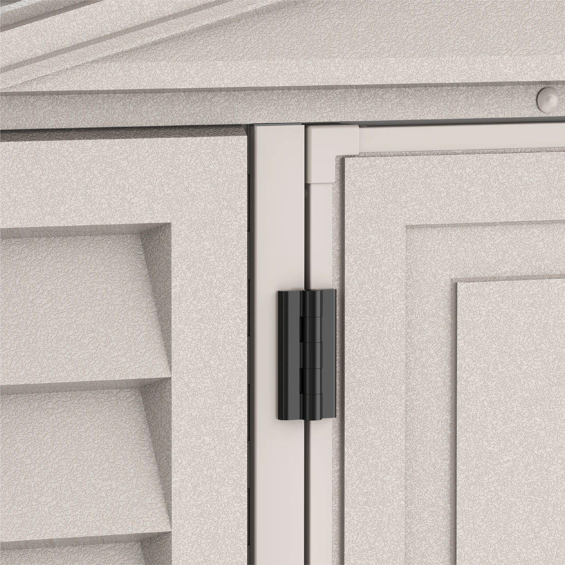 ستور اول 8 في 6 غرفة تخزين خارجية مع رف تخزين رباعي مجانا
