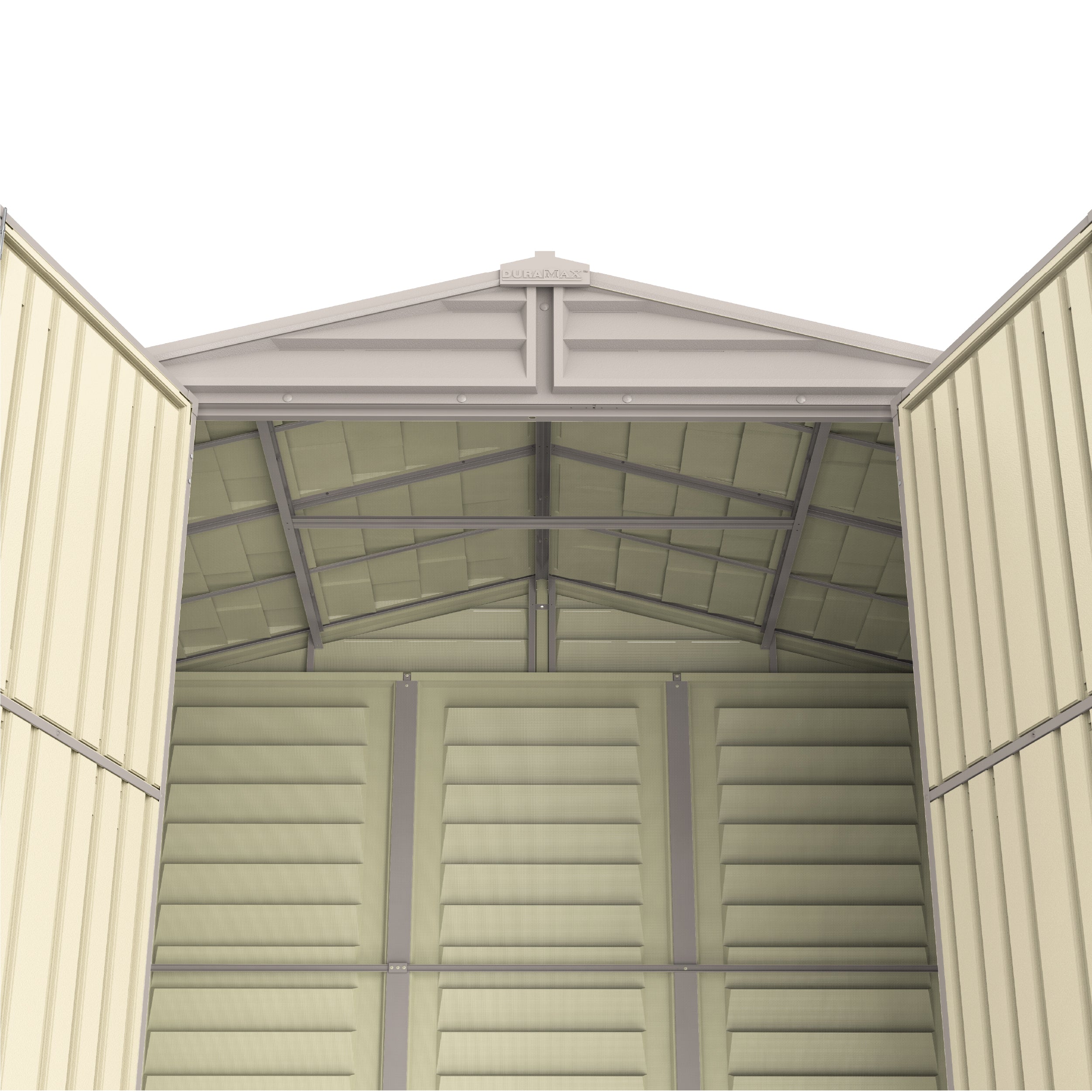 ستور اول 8 في 6 غرفة تخزين خارجية مع رف تخزين رباعي مجانا
