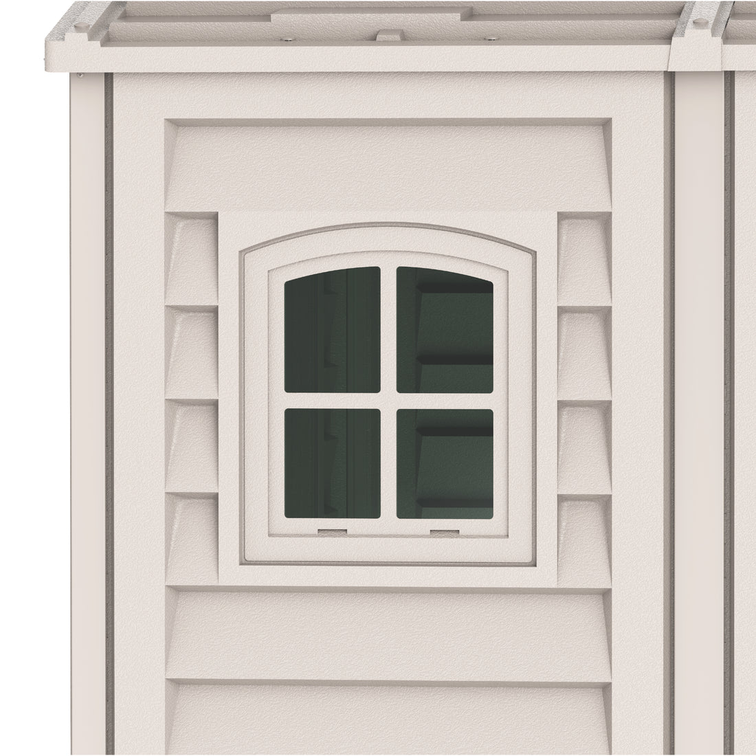 ستور اول 8 في 6 غرفة تخزين خارجية مع رف تخزين رباعي مجانا
